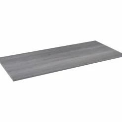 Lorell Multipurpose Tabletop, 30" Width x 66" Depth x 1" Thickness, Weathered Charcoal