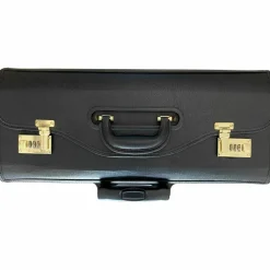 Lorell Oversized Rolling Catalog Case, Black