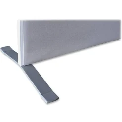 Lorell Panel Foot Aluminum Panel System, 2-Pack