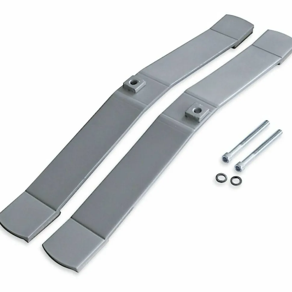 Lorell Panel Foot Aluminum Panel System, 2-Pack