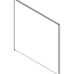 Lorell Panel System Fabric Panel, 60