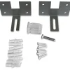 Lorell Panel System Panel Wall Bracket, 2-pack, Aluminum