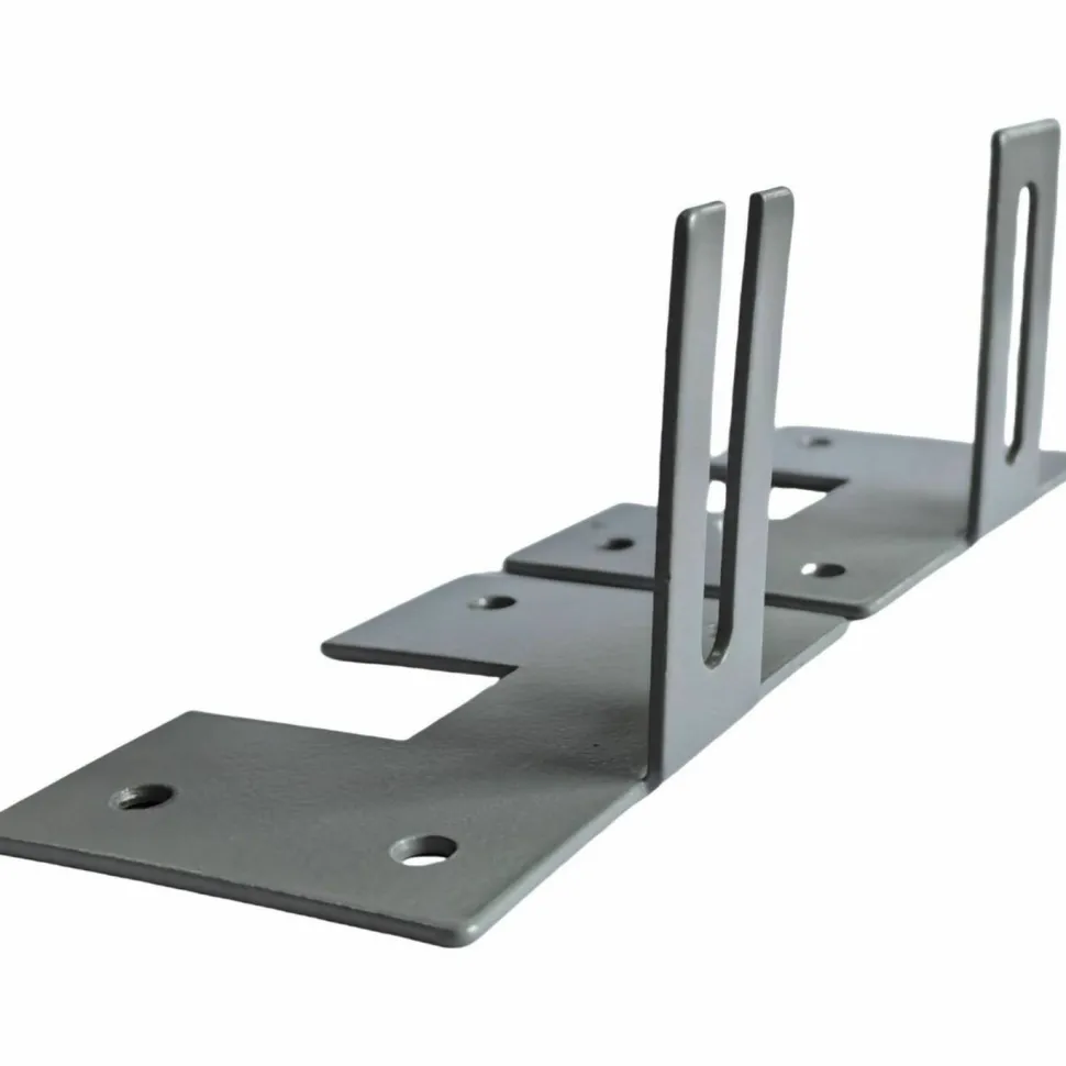 Lorell Panel System Panel Wall Bracket, 2-pack, Aluminum