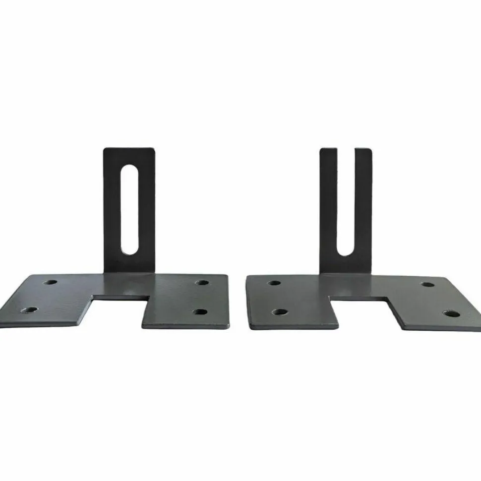 Lorell Panel System Panel Wall Bracket, 2-pack, Aluminum