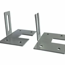 Lorell Panel System Panel Wall Bracket, 2-pack, Aluminum