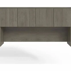 Lorell Prominence 2.0 66”W Desk Hutch, Gray Elm
