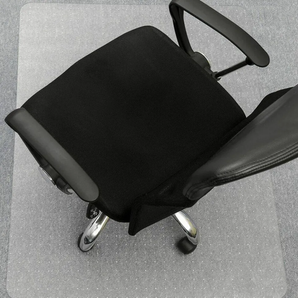 Lorell Rectangular Chair Mat for Medium-Pile Carpet - 48" x 60"