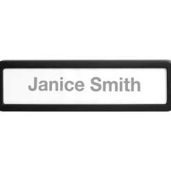 Lorell Recycled Cubicle Nameplate, 0.9