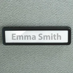 Lorell Recycled Cubicle Nameplate, 0.9