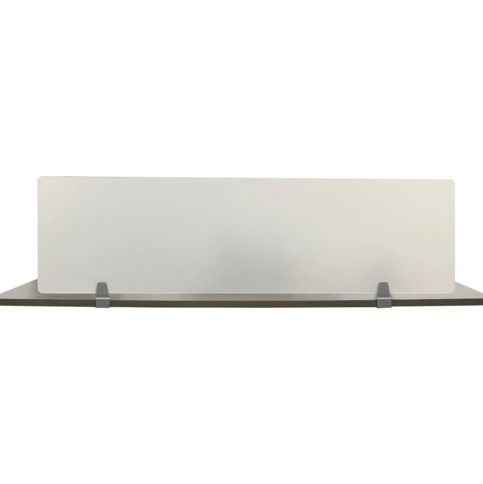 Lorell Relevance Series Modesty/Privacy Panel, Clear, For 59 7/8"W Desk