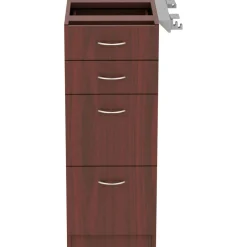 Lorell Relevance Series Pedestal File, Mahogany