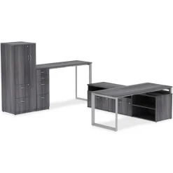 Lorell Relevance Series Pedestal File, Mahogany