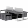 Lorell Relevance Series Storage Cabinet Credenza w/No Doors