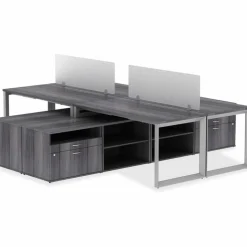 Lorell Relevance Series Storage Cabinet Credenza w/No Doors