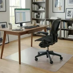 Lorell Rolled Hard Floor Chair Mat, 46