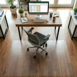 Lorell Rolled Hard Floor Chair Mat, 46