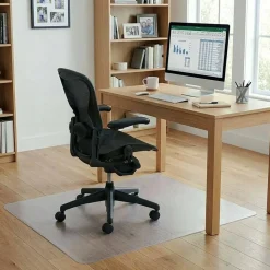 Lorell Rolled Hard Floor Chair Mat, 46