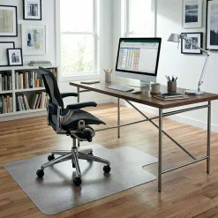Lorell Rolled Hard Floor Chair Mat, 45