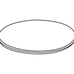 Lorell Round Conference Tabletop, 48