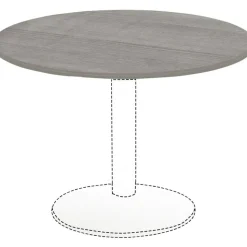 Lorell Round Conference Tabletop, 48