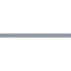 Lorell Single-Wide Horizontal Panel Strip for Adaptable Panel System, 33.1"W x 0.5"D x 1.8"H, Aluminum, Silver