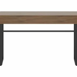 Lorell SOHO Desk with Center Drawer