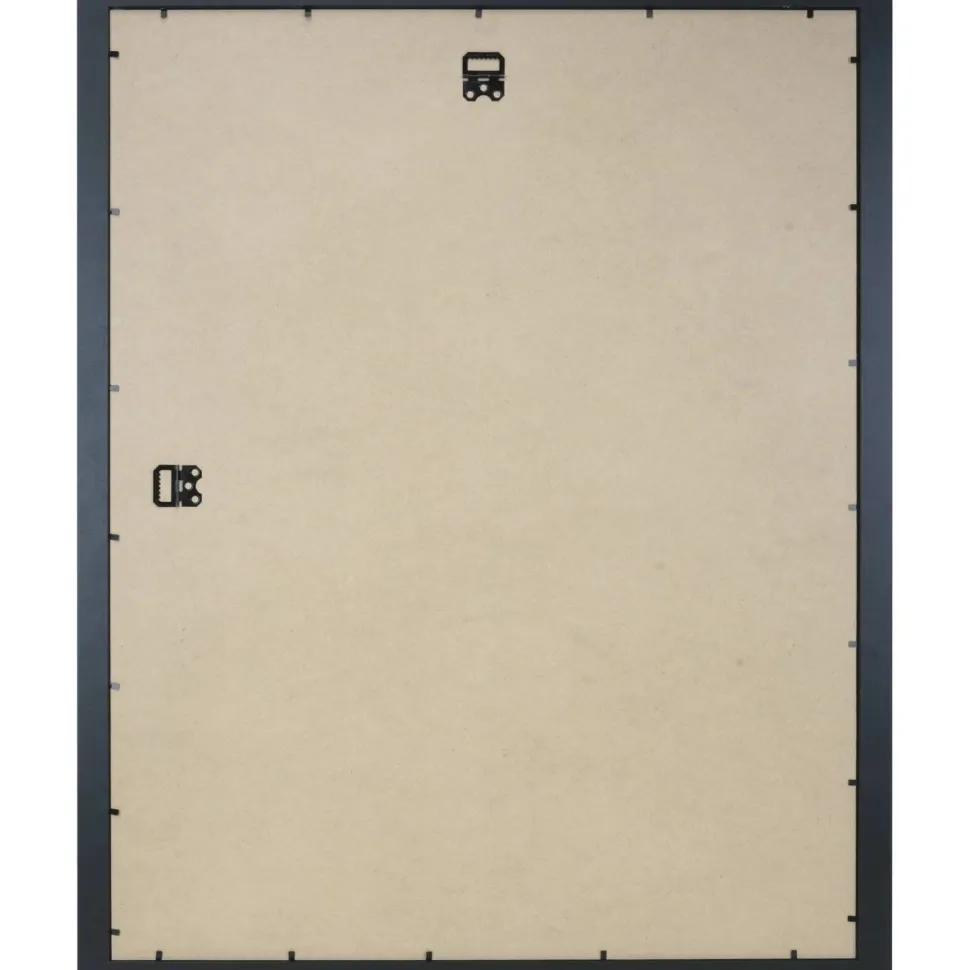 Lorell Solid Wood Poster Frame - 22" x 28" Frame Size - Rectangle - Horizontal, Vertical - Black - 1 Each
