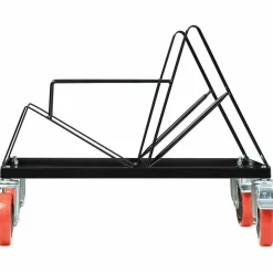 Lorell Stack Chair Steel Dolly