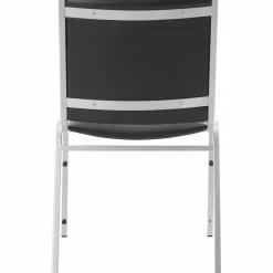 Lorell Stacking Chair Armless Black 4/box