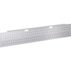 Lorell Training Table Steel Silver Modesty Panel, 54"W, Metallic Silver