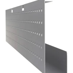 Lorell Training Table Steel Silver Modesty Panel, 54