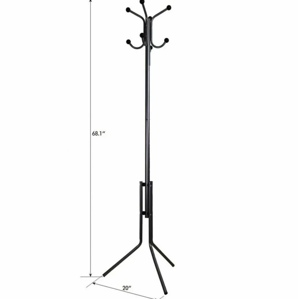 Lorell Tripod Base Coat Rack