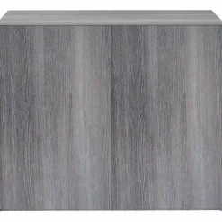 Lorell Weathered Charcoal Laminate Bookcase