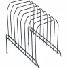 Lorell Wire Step File, 8-Dividers, Black