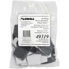Lorell Wraparound Hard Floor Savers, 1 1/2, Gray, Set Of 16