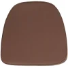 Louise Soft Brown Fabric Chiavari Chair Cushion
