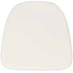 Louise Soft Ivory Fabric Chiavari Chair Cushion