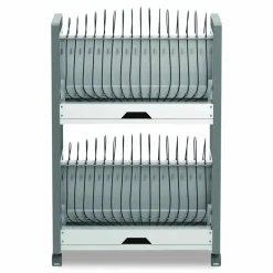 Luxor 32 Bay Open Charging Cart for 32 Devices, 27 x 14.75 x 39.75