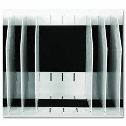 Luxor 32 Bay Open Charging Cart for 32 Devices, 27 x 14.75 x 39.75