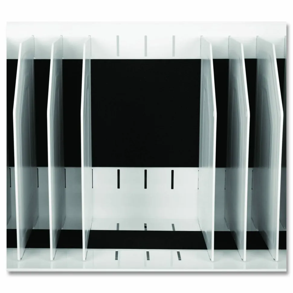 Luxor 32 Bay Open Charging Cart for 32 Devices, 27 x 14.75 x 39.75