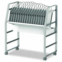 Luxor 16 Bay Open Charging Cart for 16 Devices, 27 x 14.75 x 30