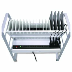 Luxor 32 Tablet/Chromebook Open Charging Cart for 32 Devices, 27 x 14.75 x 39.75
