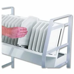 Luxor 32 Tablet/Chromebook Open Charging Cart for 32 Devices, 27 x 14.75 x 39.75