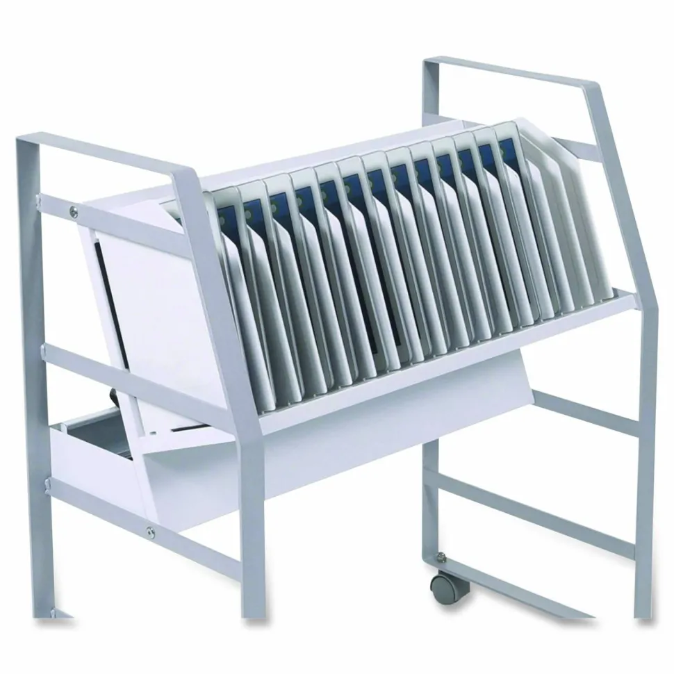 Luxor 16 Tablet/Chromebook Open Charging Cart for 16 Devices, 27 x 14.75 x 30