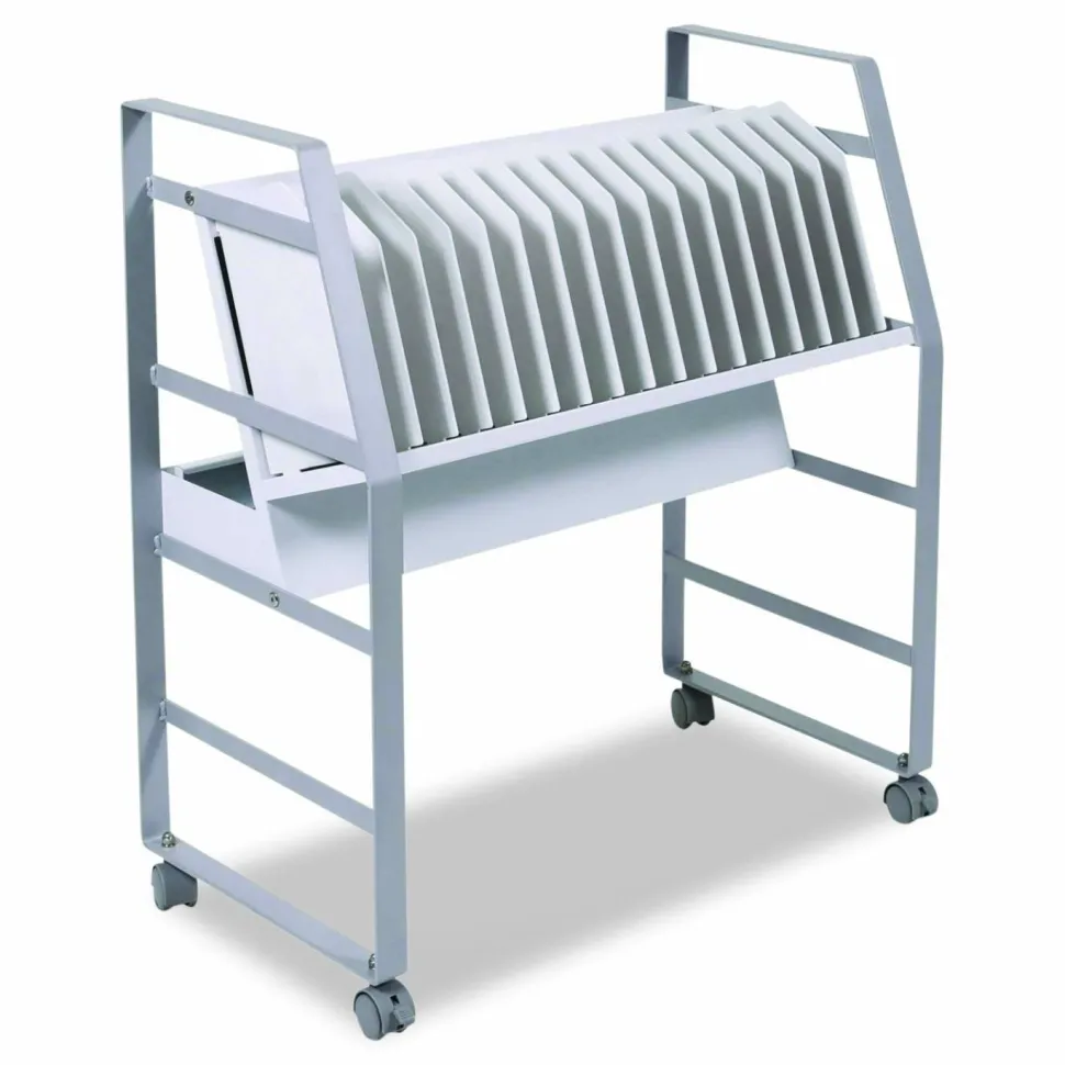 Luxor 16 Tablet/Chromebook Open Charging Cart for 16 Devices, 27 x 14.75 x 30