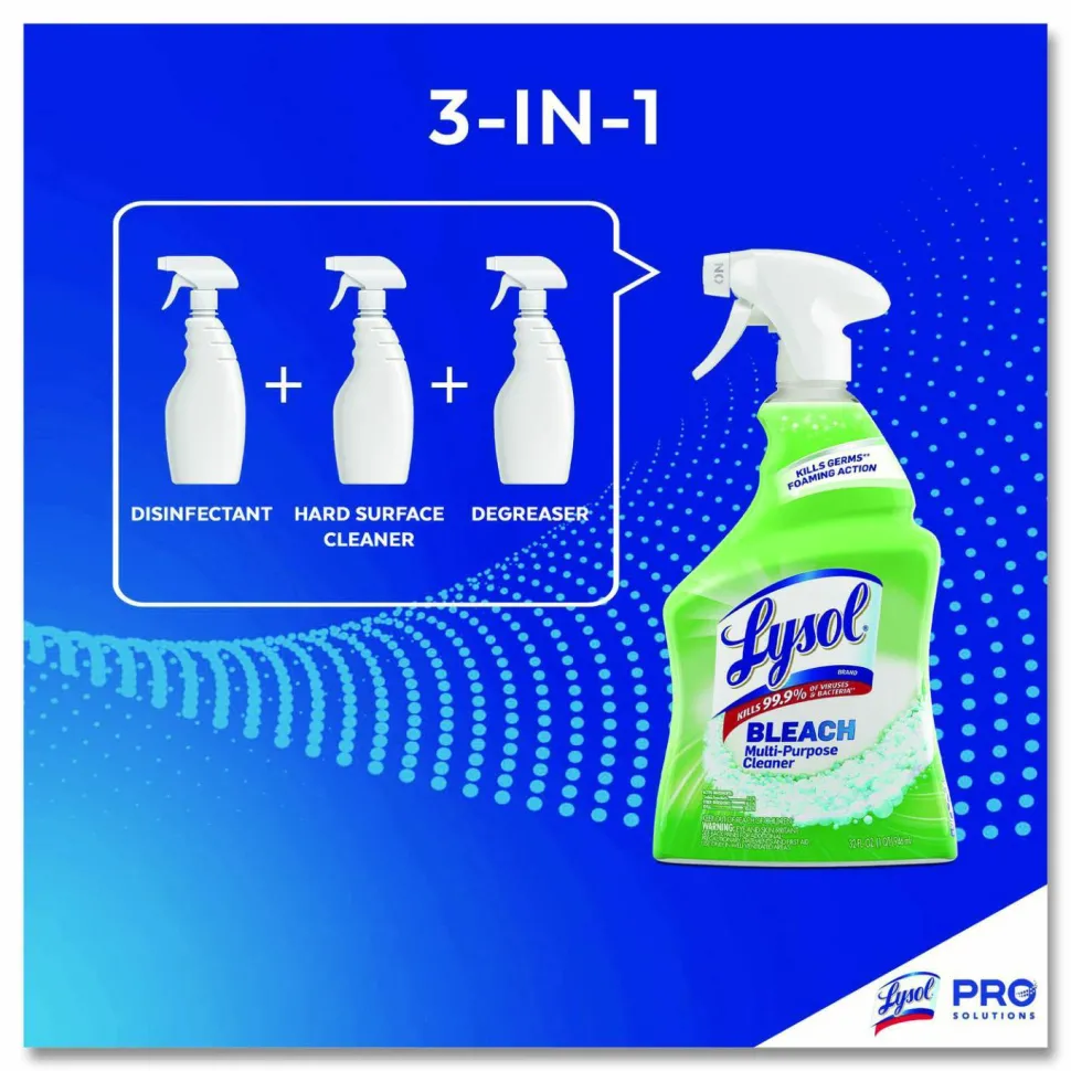 Lysol All-Purpose Cleaner, 32 Oz Bottle, Case Of 12