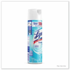 LYSOL Brand Disinfectant Spray, Crisp Linen, 19 oz Aerosol Spray, 12/Carton