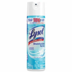 LYSOL Brand Disinfectant Spray, Crisp Linen, 19 oz Aerosol Spray, 12/Carton