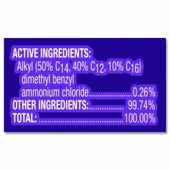 LYSOL Brand Disinfecting Wipes, 1-Ply, 7 x 7.25, Lavender and Cotton Blossom, White, 80 Wipes/Canister