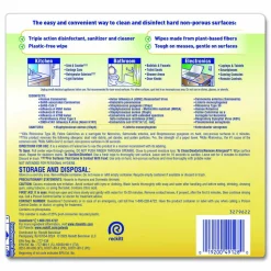 LYSOL Brand Disinfecting Wipes II Fresh Citrus Scent, 1-Ply, 7 x 7.25, Fresh Citrus, White, 70 Wipes/Canister